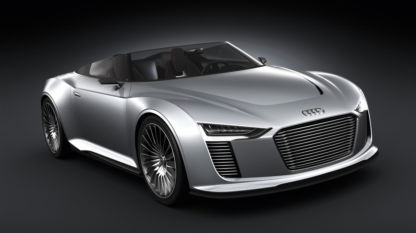 Concept Car Audi e-tron Spyder - 2010 HD Wallpaper #1 - 1366x768