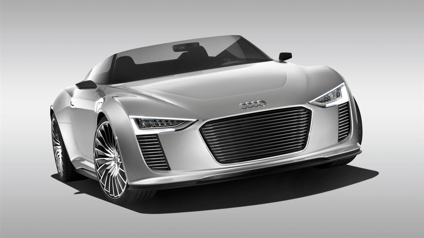 Concept Car Audi e-tron Spyder - 2010 HD Wallpaper #13 - 1366x768