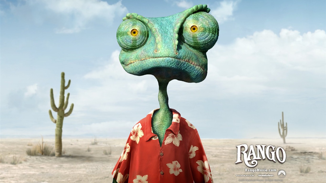 Rango 兰戈 壁纸专辑2 - 1366x768