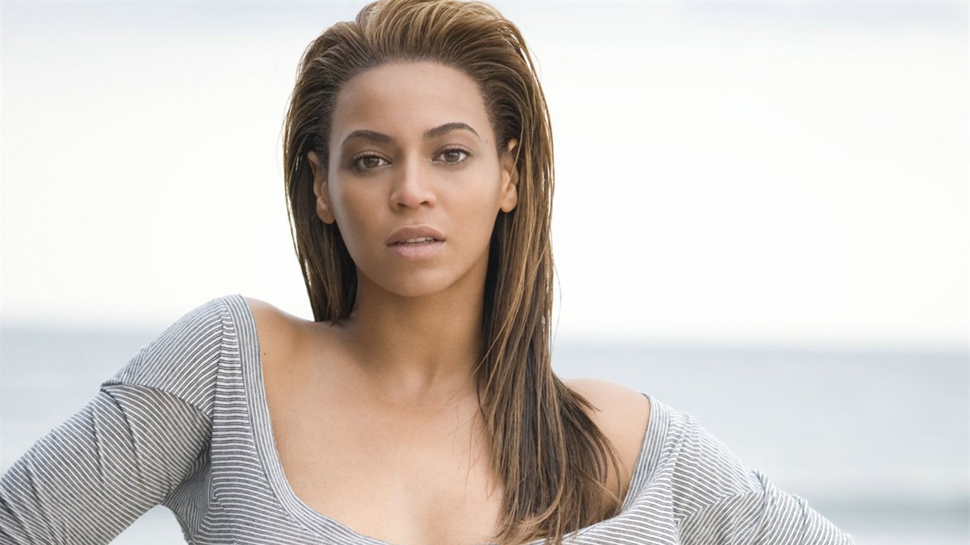 Beyonce Knowles krásnou tapetu #13 - 1366x768