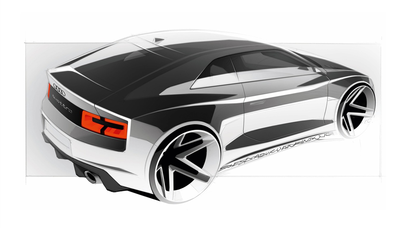 Concept Car Audi quattro - 2010 HD Wallpaper #25 - 1366x768