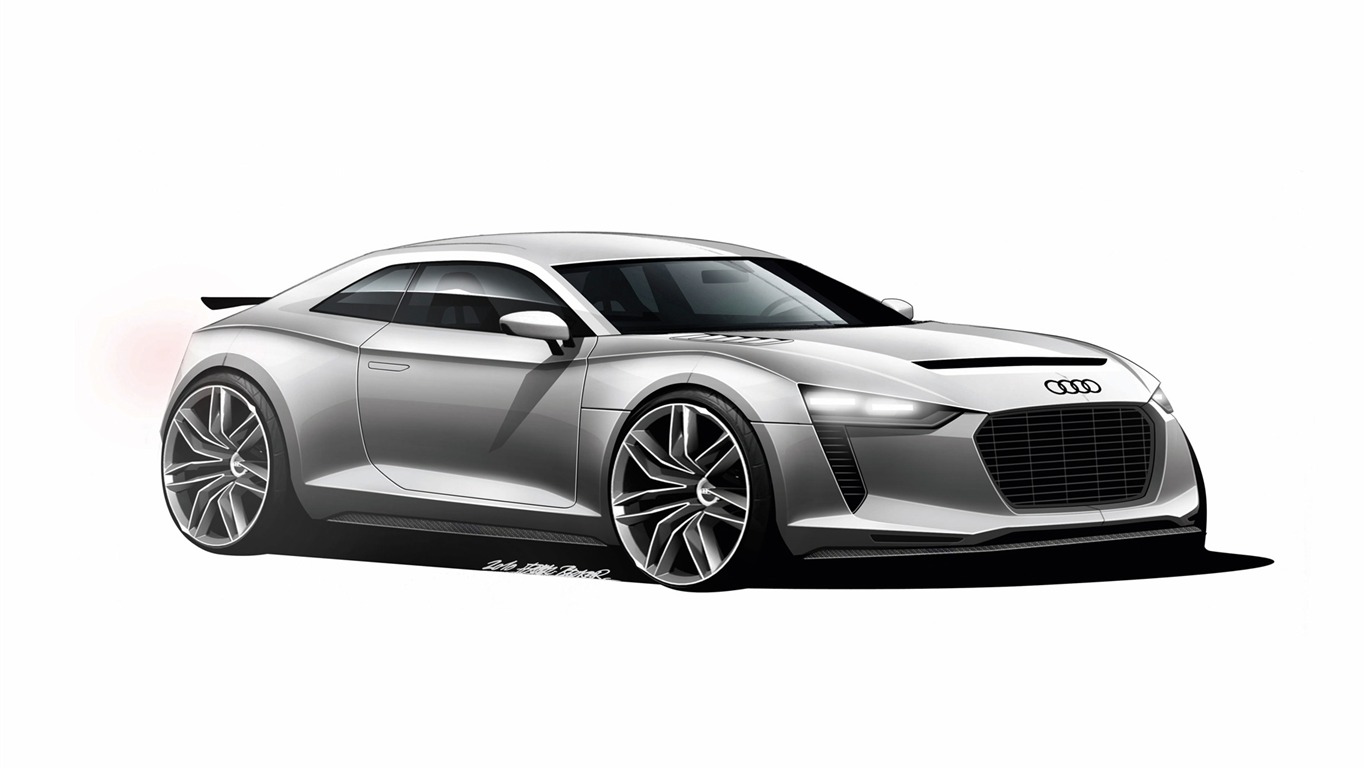 Concept Car Audi quattro - 2010 HD tapetu #27 - 1366x768