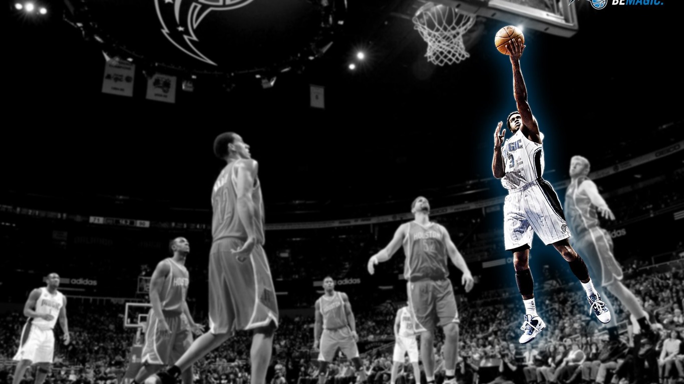 NBA 2010-11賽季 奧蘭多魔術隊 桌面壁紙 #4 - 1366x768
