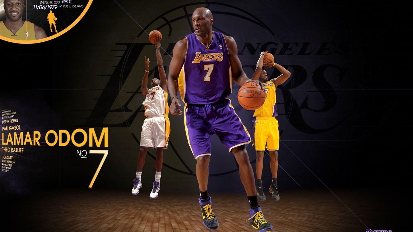 NBA 2010-11 období, Los Angeles Lakers na plochu #7 - 1366x768