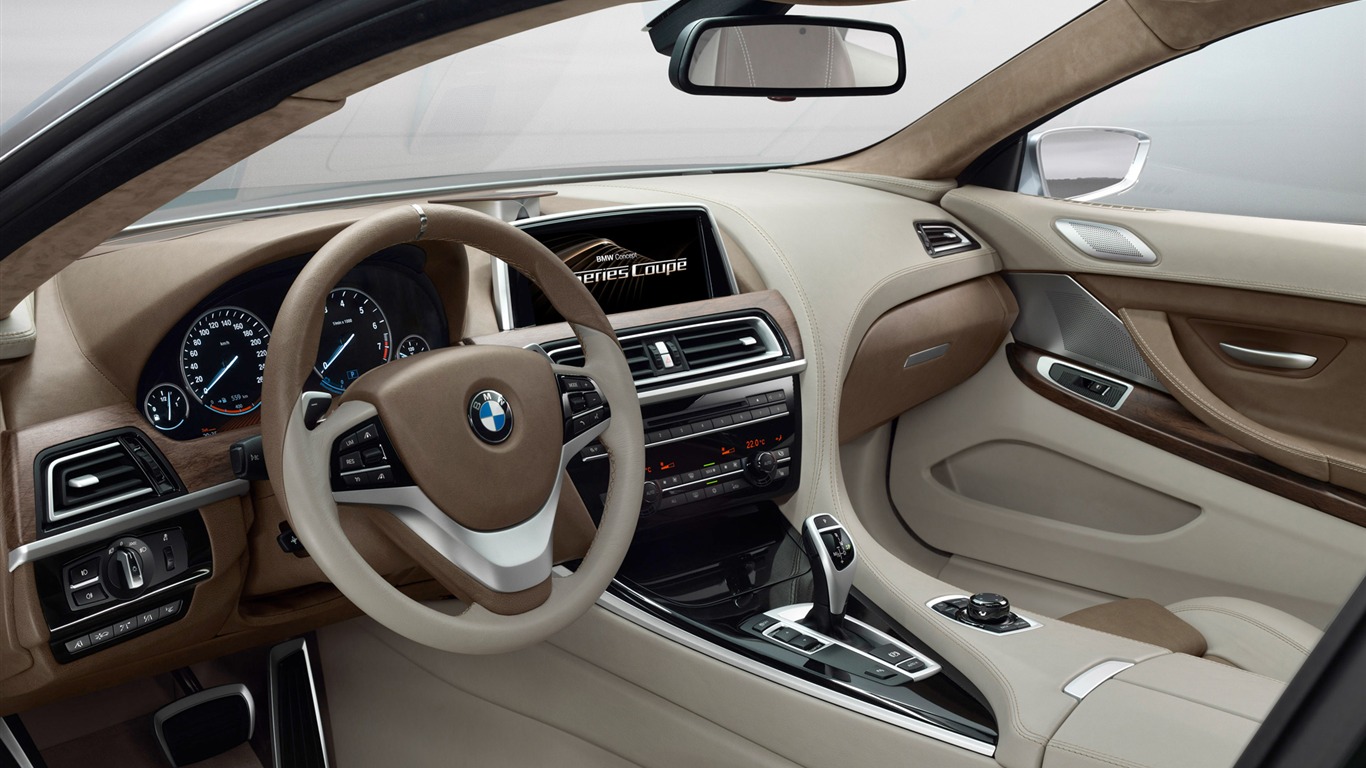 Концепт-кар BMW 6-Series Coupe - 2010 HD обои #16 - 1366x768