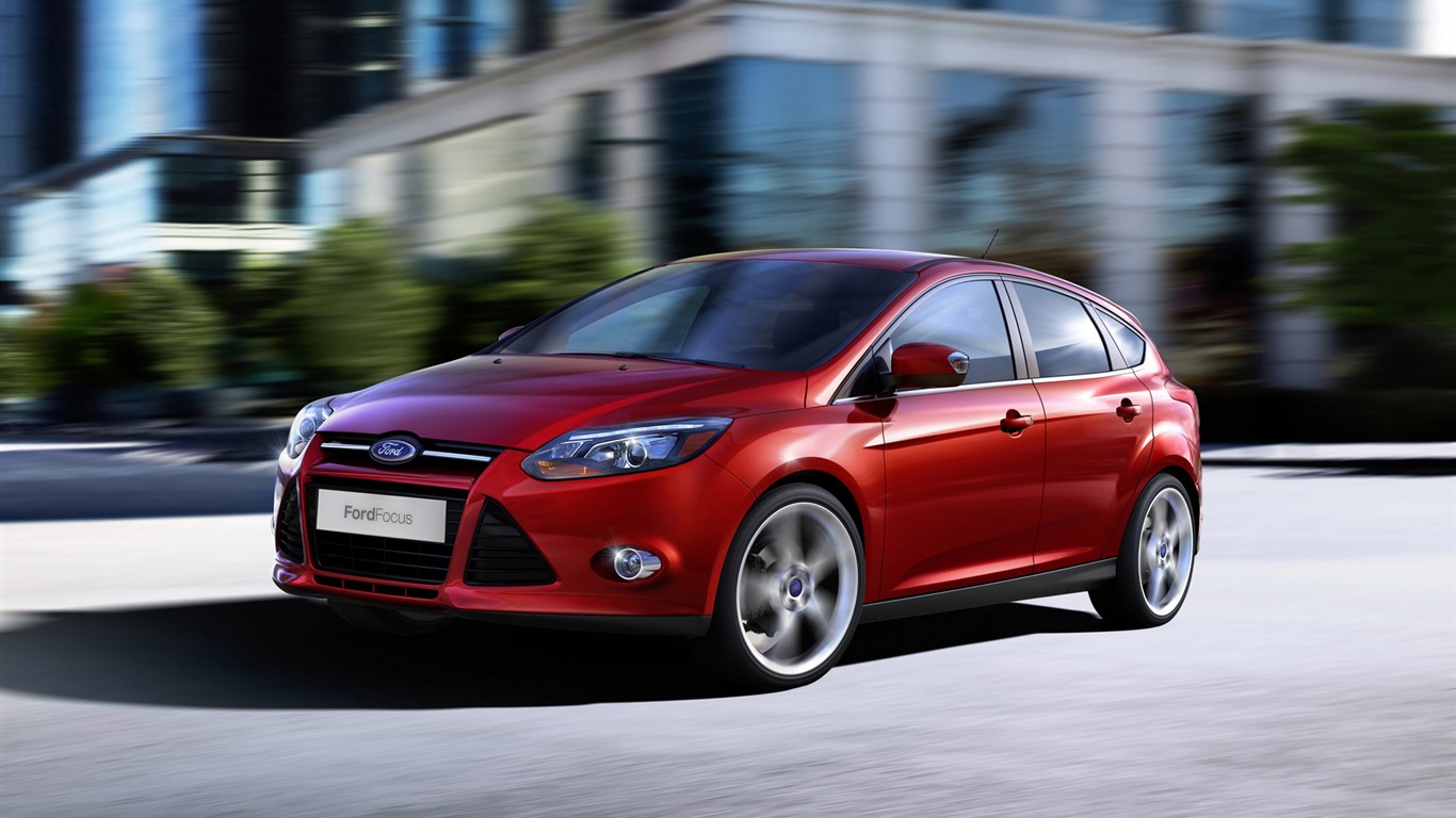 Ford Focus Hatchback 5-door - 2011 HD wallpaper #2 - 1366x768