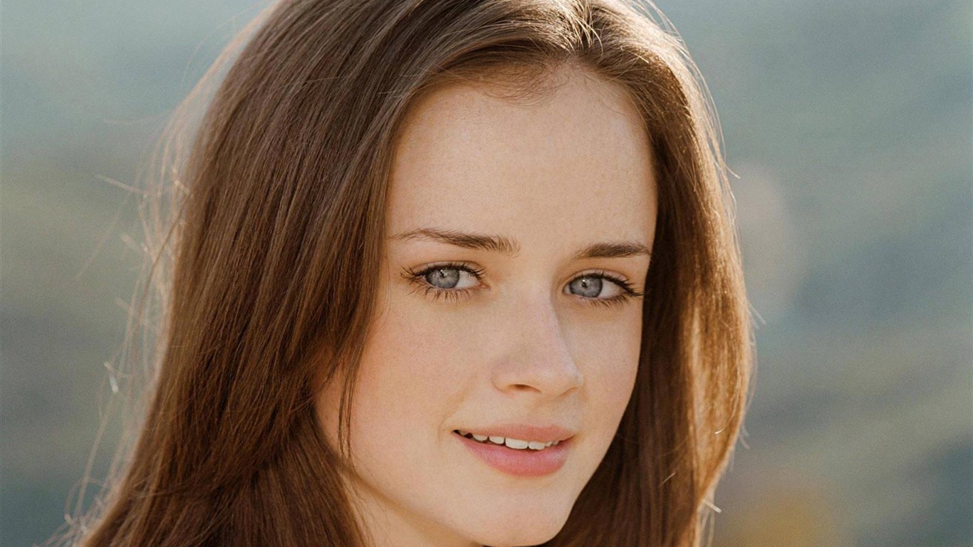 Alexis Bledel beautiful wallpaper #4 - 1366x768