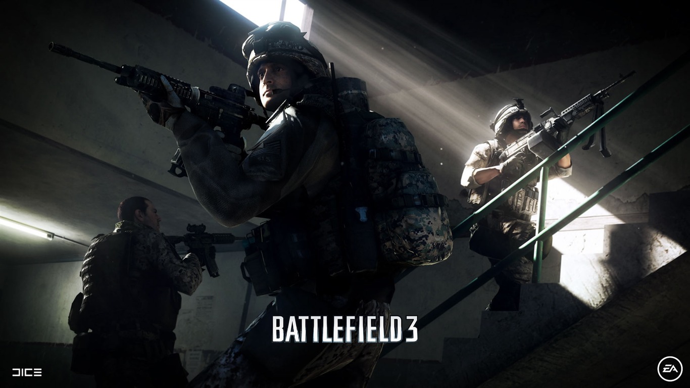 Battlefield 3 fonds d'écran #3 - 1366x768