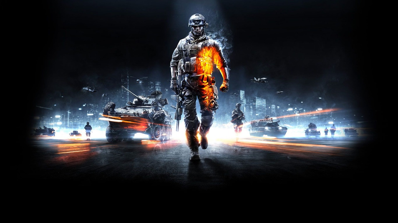 Battlefield 3 fonds d'écran #4 - 1366x768