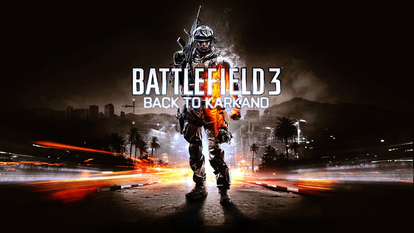 Battlefield 3 战地3 壁纸专辑5 - 1366x768