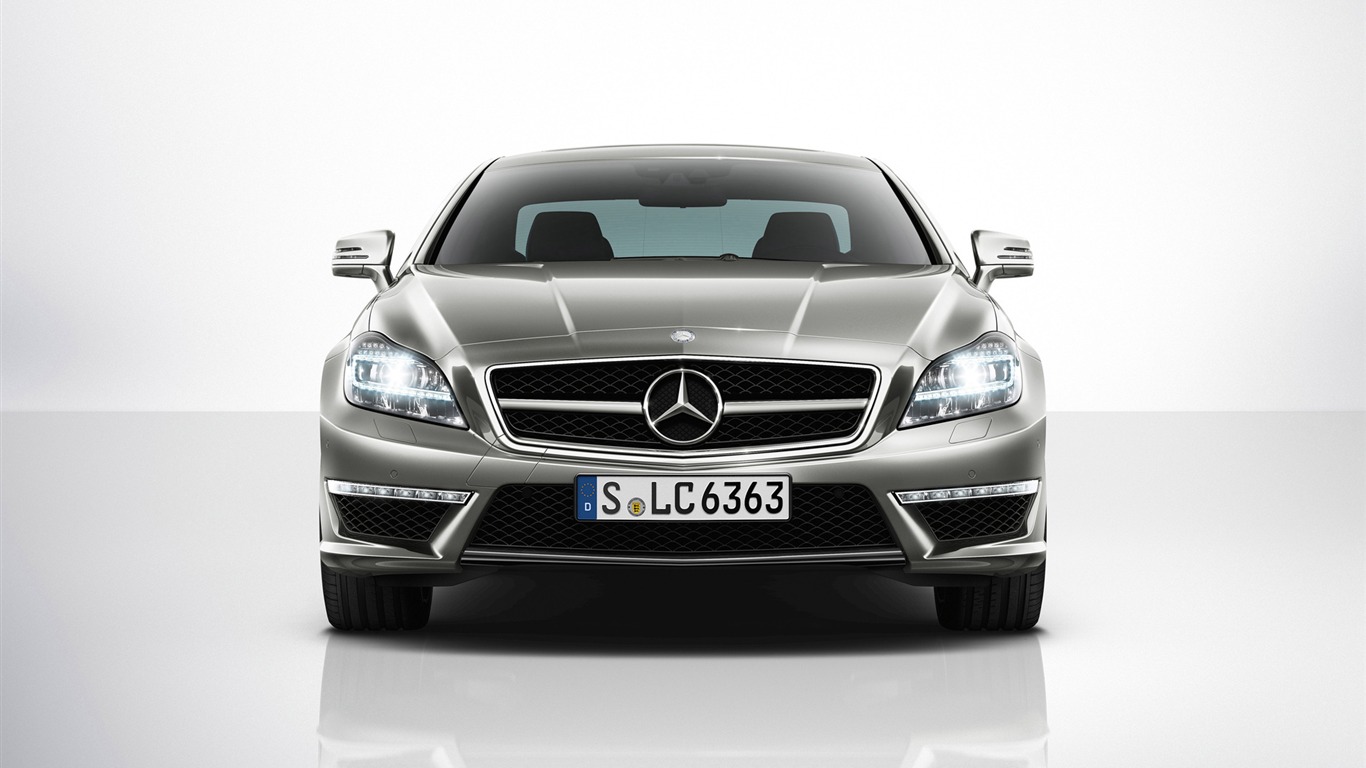 Mercedes-Benz CLS63 AMG - 2010 HD wallpaper #6 - 1366x768