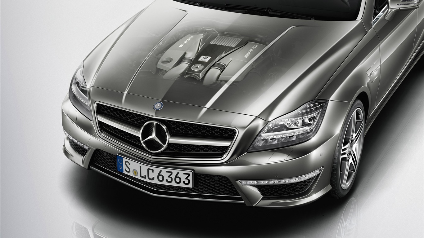 Mercedes-Benz CLS63 AMG - 2010 HD tapetu #9 - 1366x768