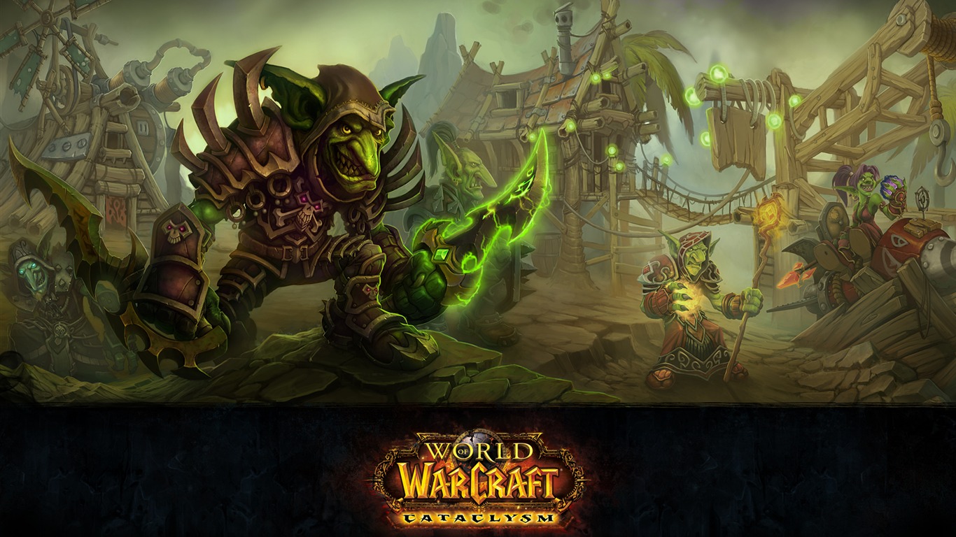 Мир Warcraft HD Альбом обои (2) #9 - 1366x768