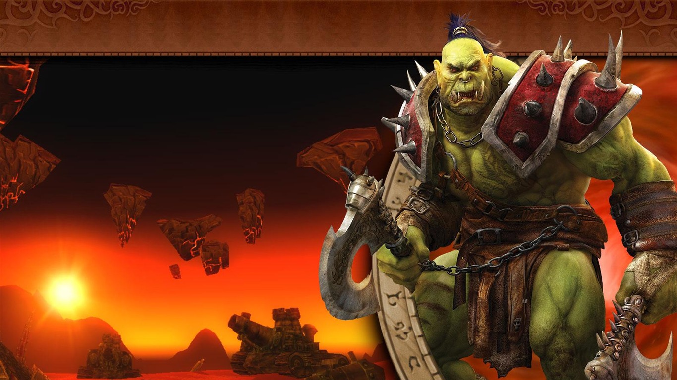 World of Warcraft Album Fond d'écran HD (2) #16 - 1366x768