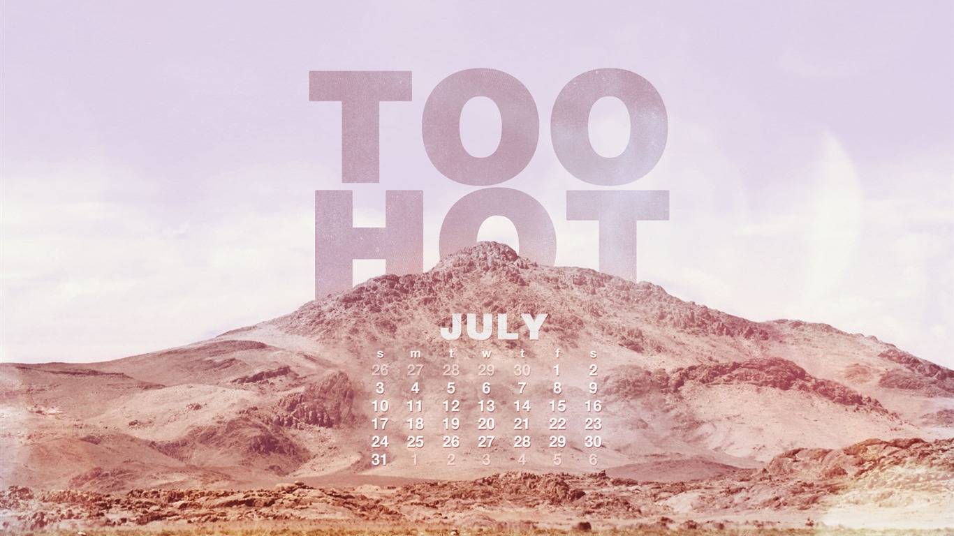 July 2011 Calendar Wallpaper (1) #5 - 1366x768