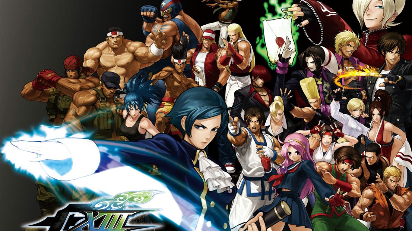 Le roi de wallpapers Fighters XIII #1 - 1366x768