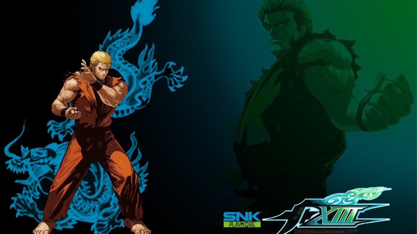 Le roi de wallpapers Fighters XIII #2 - 1366x768