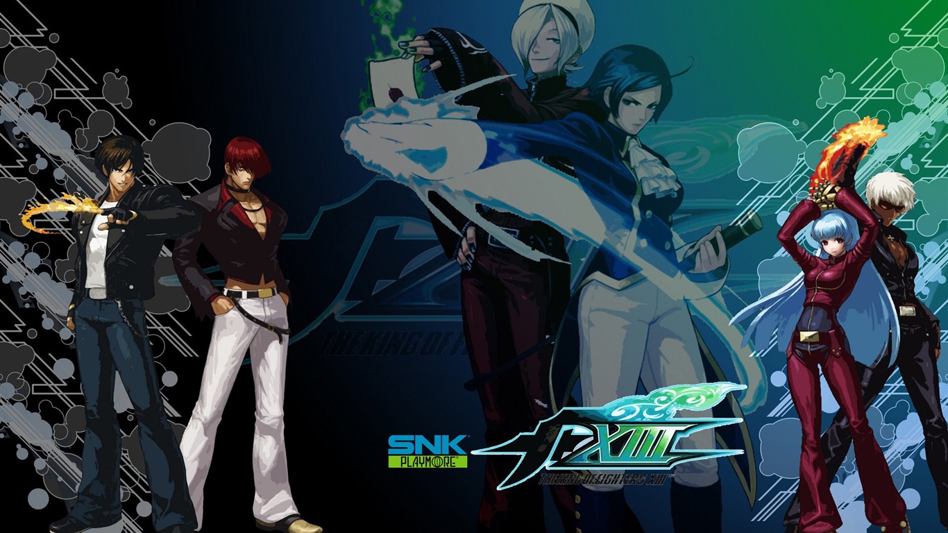 Le roi de wallpapers Fighters XIII #4 - 1366x768
