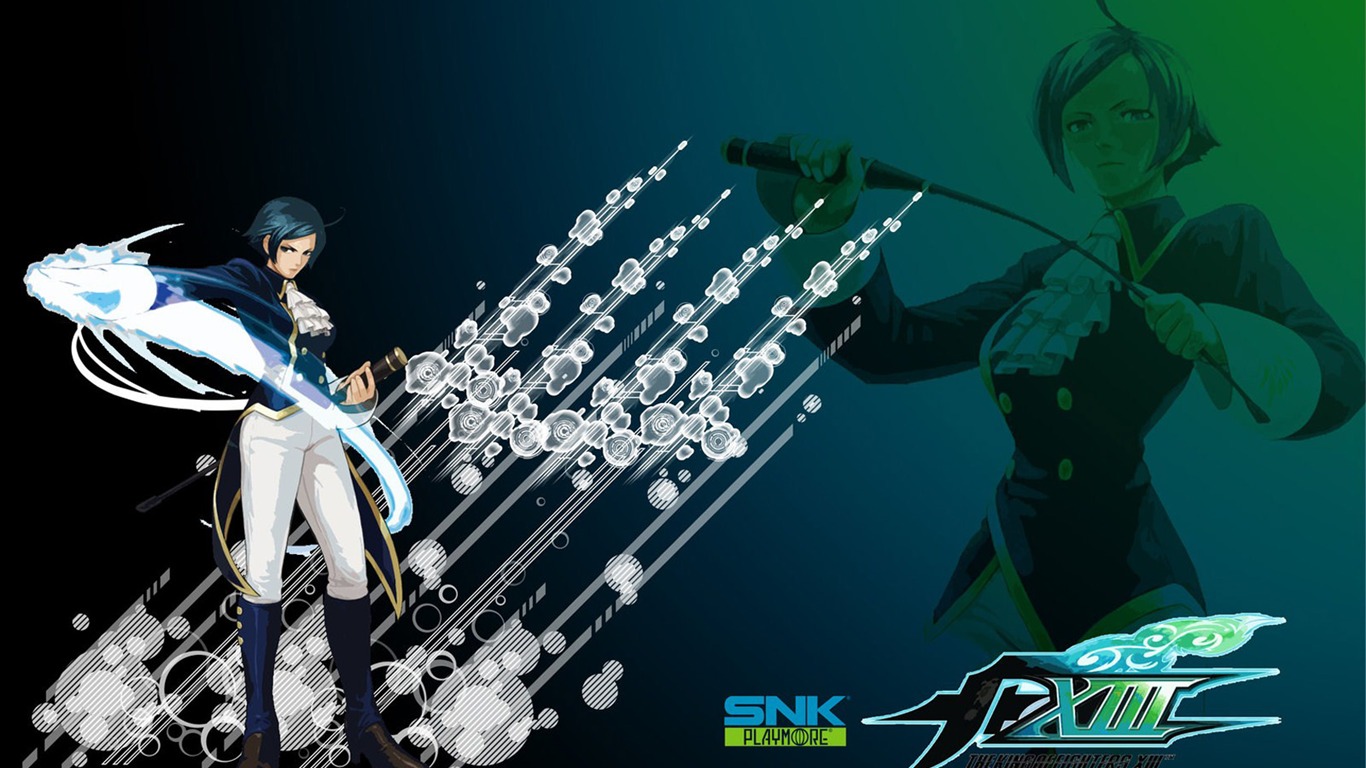 Le roi de wallpapers Fighters XIII #11 - 1366x768