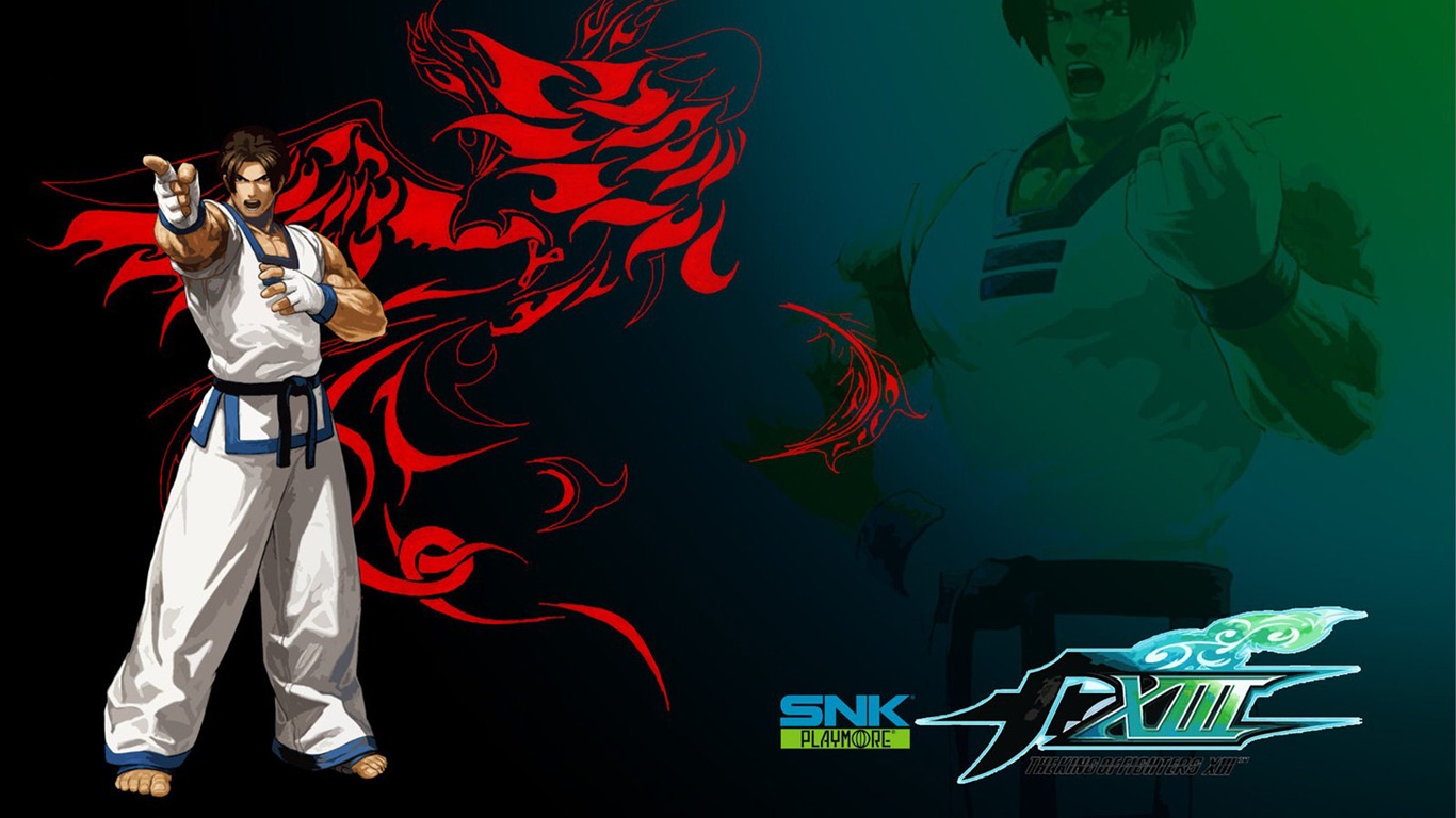 Le roi de wallpapers Fighters XIII #14 - 1366x768