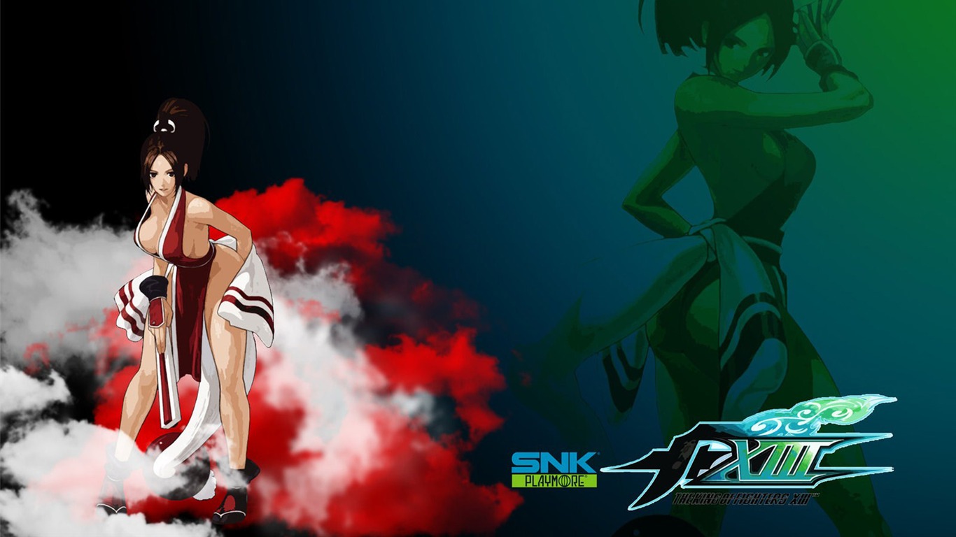 Le roi de wallpapers Fighters XIII #16 - 1366x768