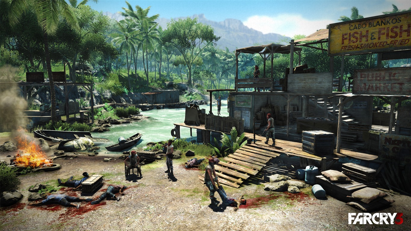 Far Cry 3 fonds d'écran HD #1 - 1366x768