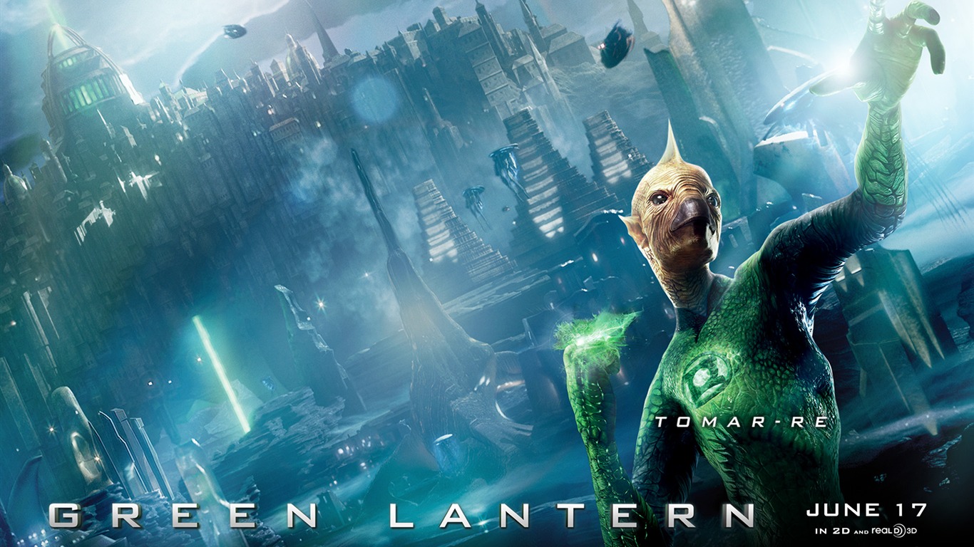2011 Green Lantern HD Wallpaper #2 - 1366x768