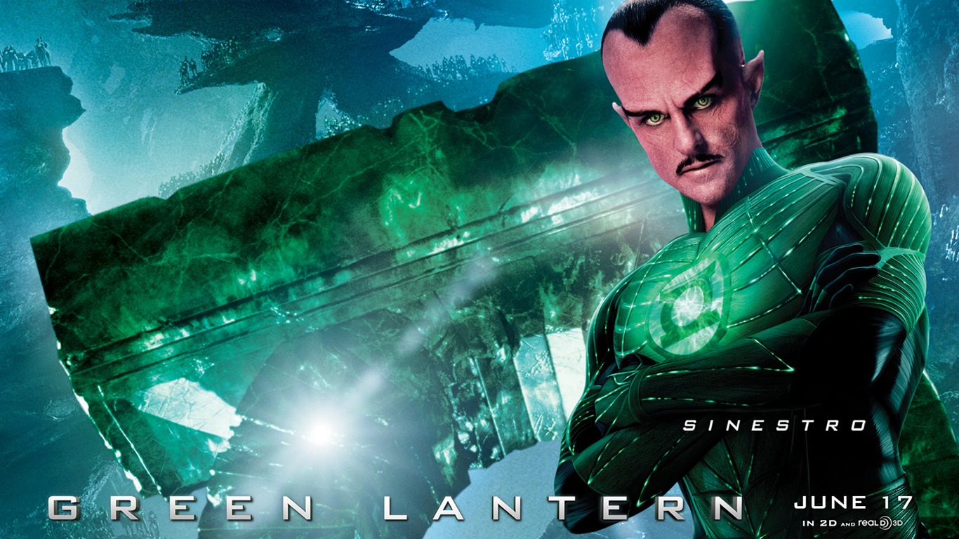 2011 Green Lantern HD Wallpaper #3 - 1366x768