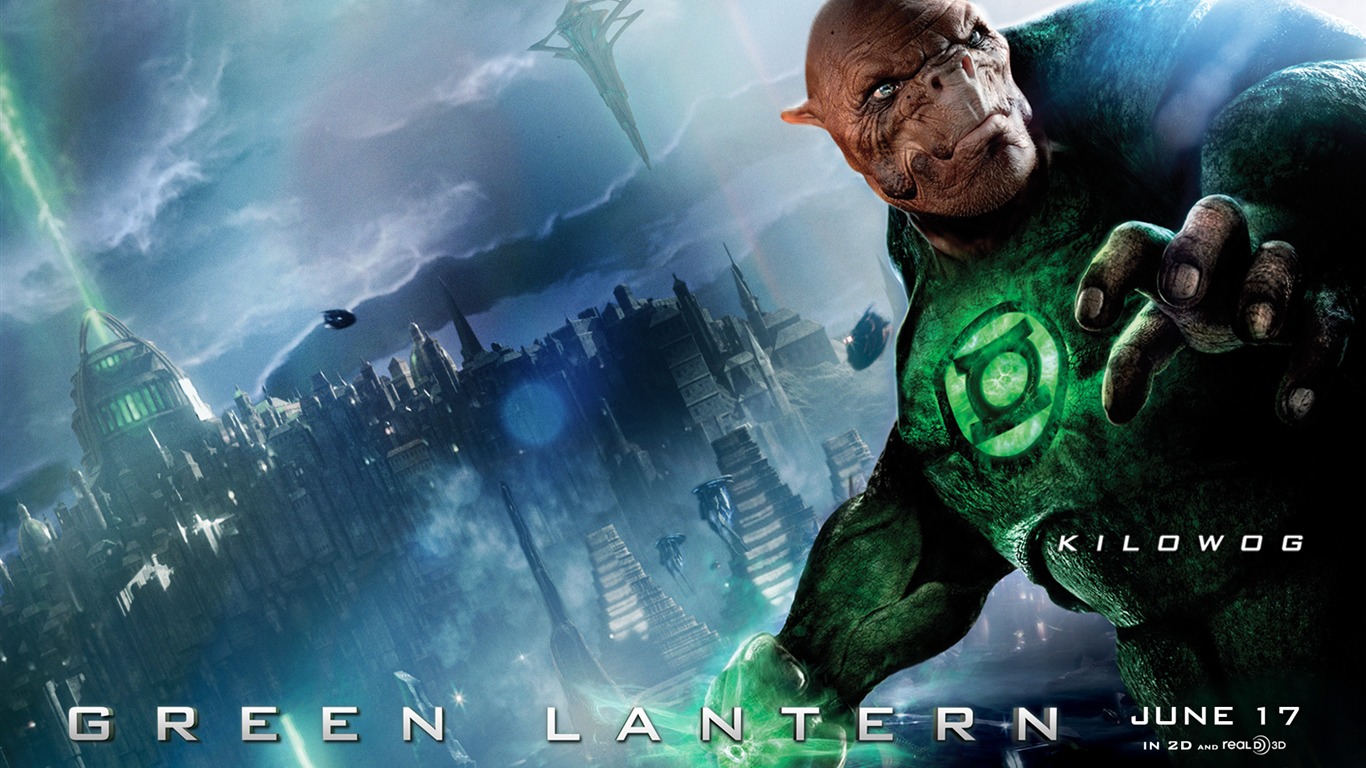 2011 Green Lantern HD Wallpaper #4 - 1366x768