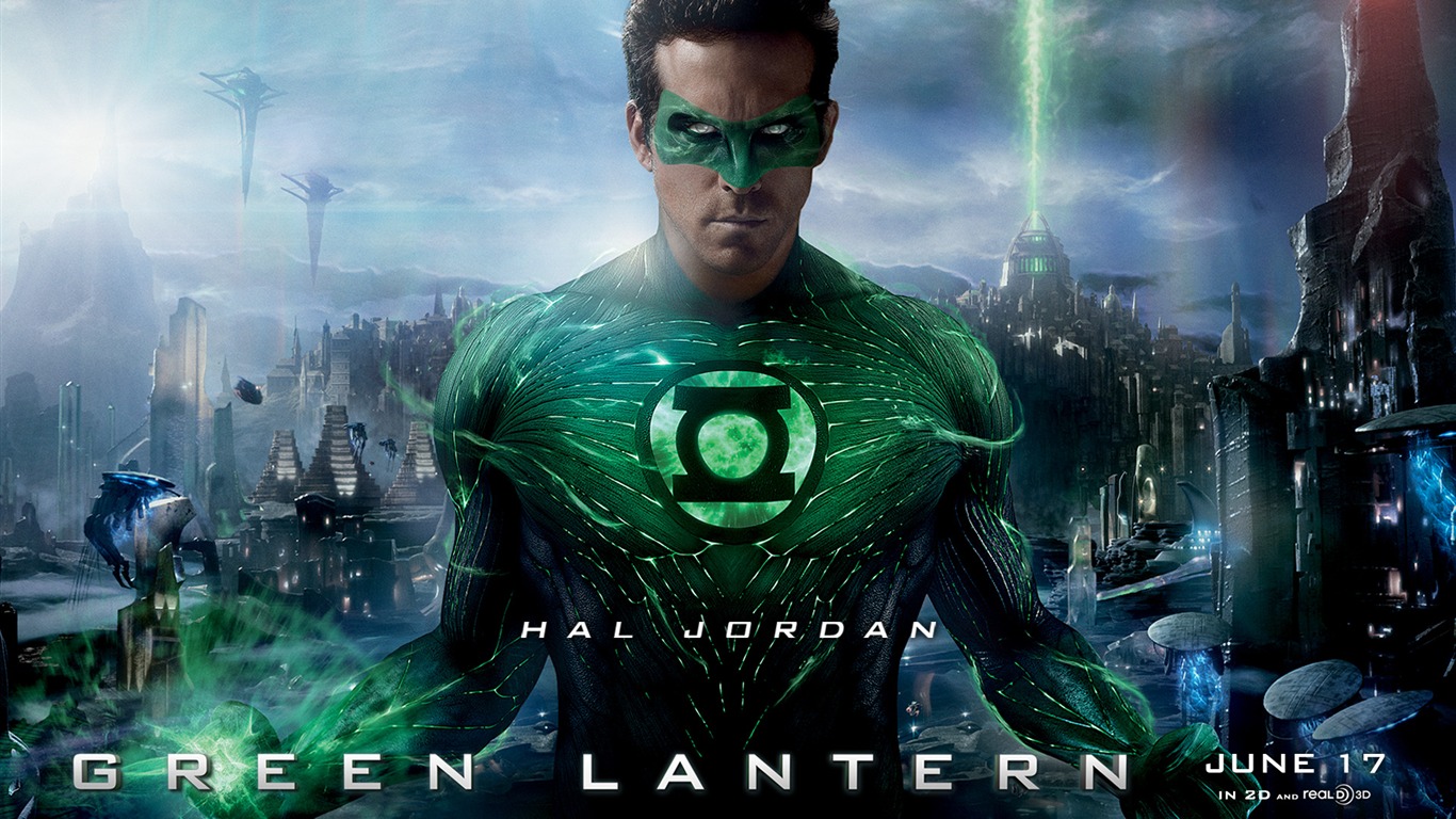 2011 Green Lantern HD Wallpaper #8 - 1366x768