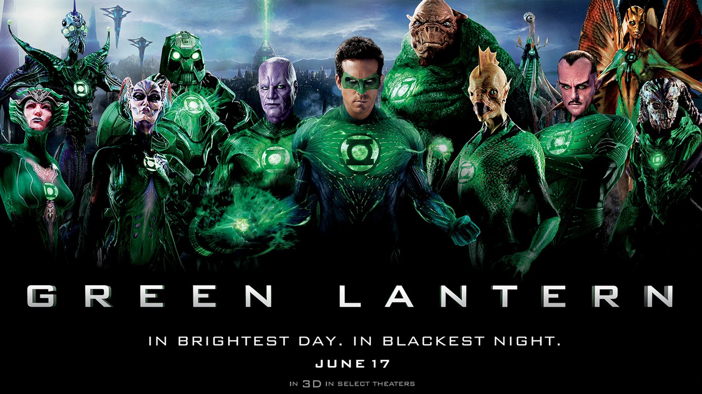 2011 Green Lantern HD Wallpaper #9 - 1366x768