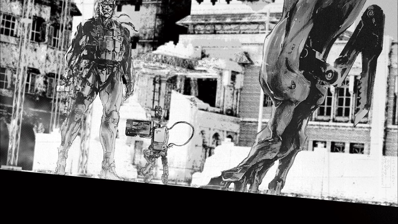 Metal Gear Solid 4: Guns of Patriots les fonds d'écran #4 - 1366x768
