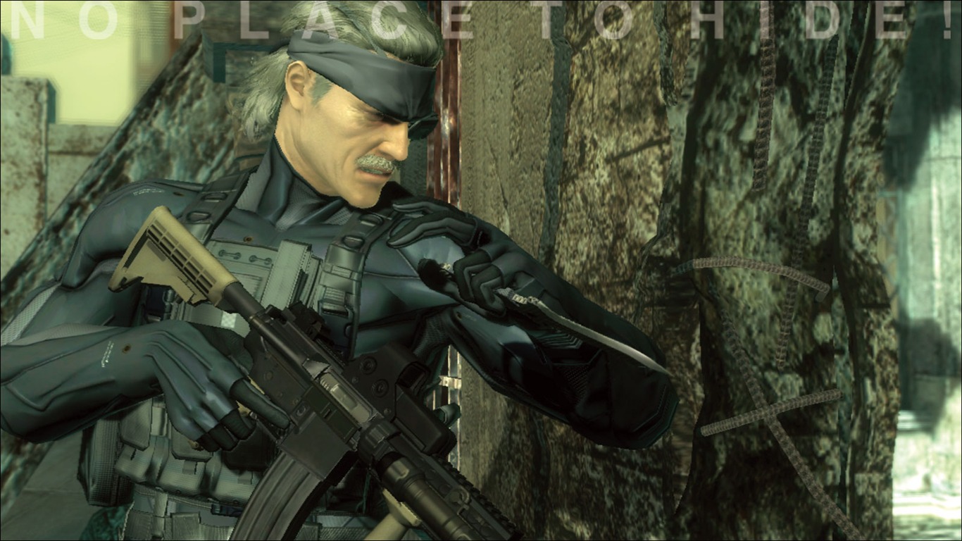 Metal Gear Solid 4: Guns of Patriots les fonds d'écran #5 - 1366x768