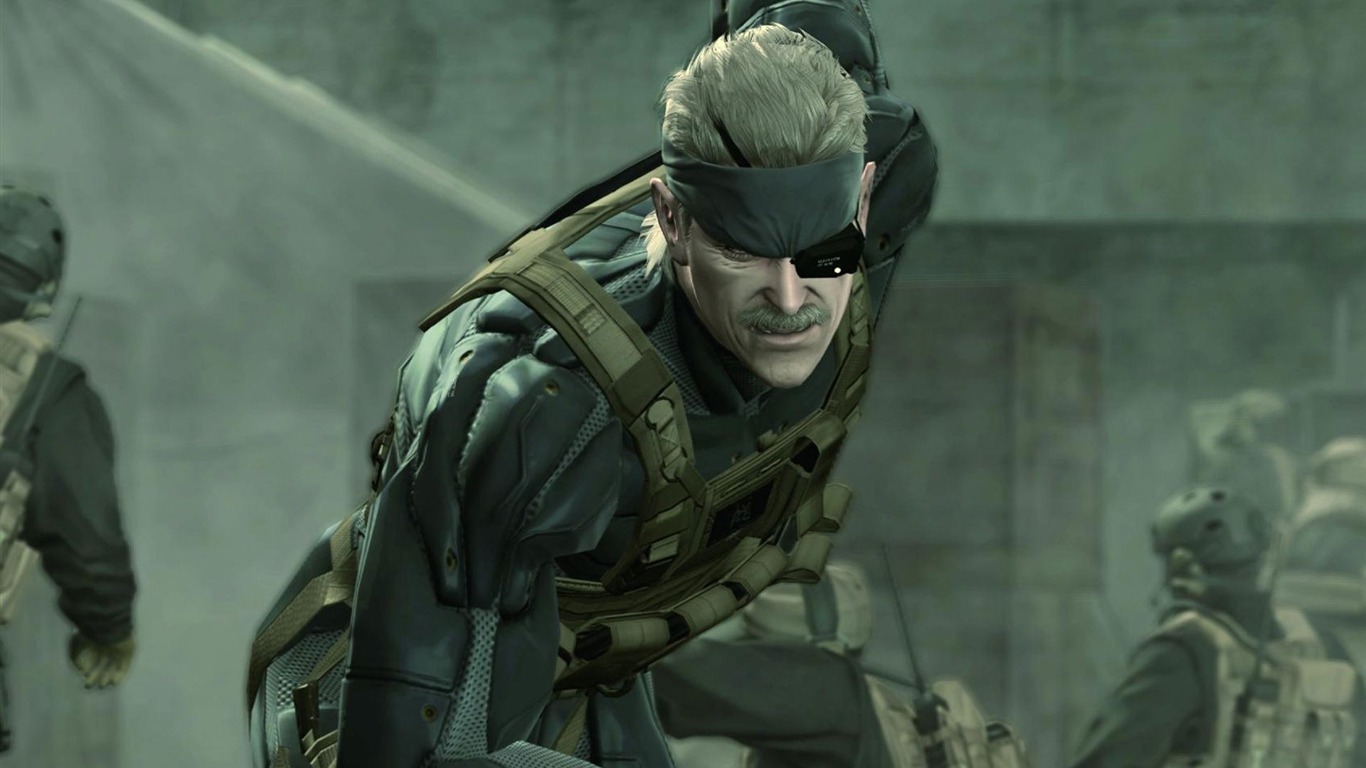 Metal Gear Solid 4: Guns of Patriots tapet #10 - 1366x768