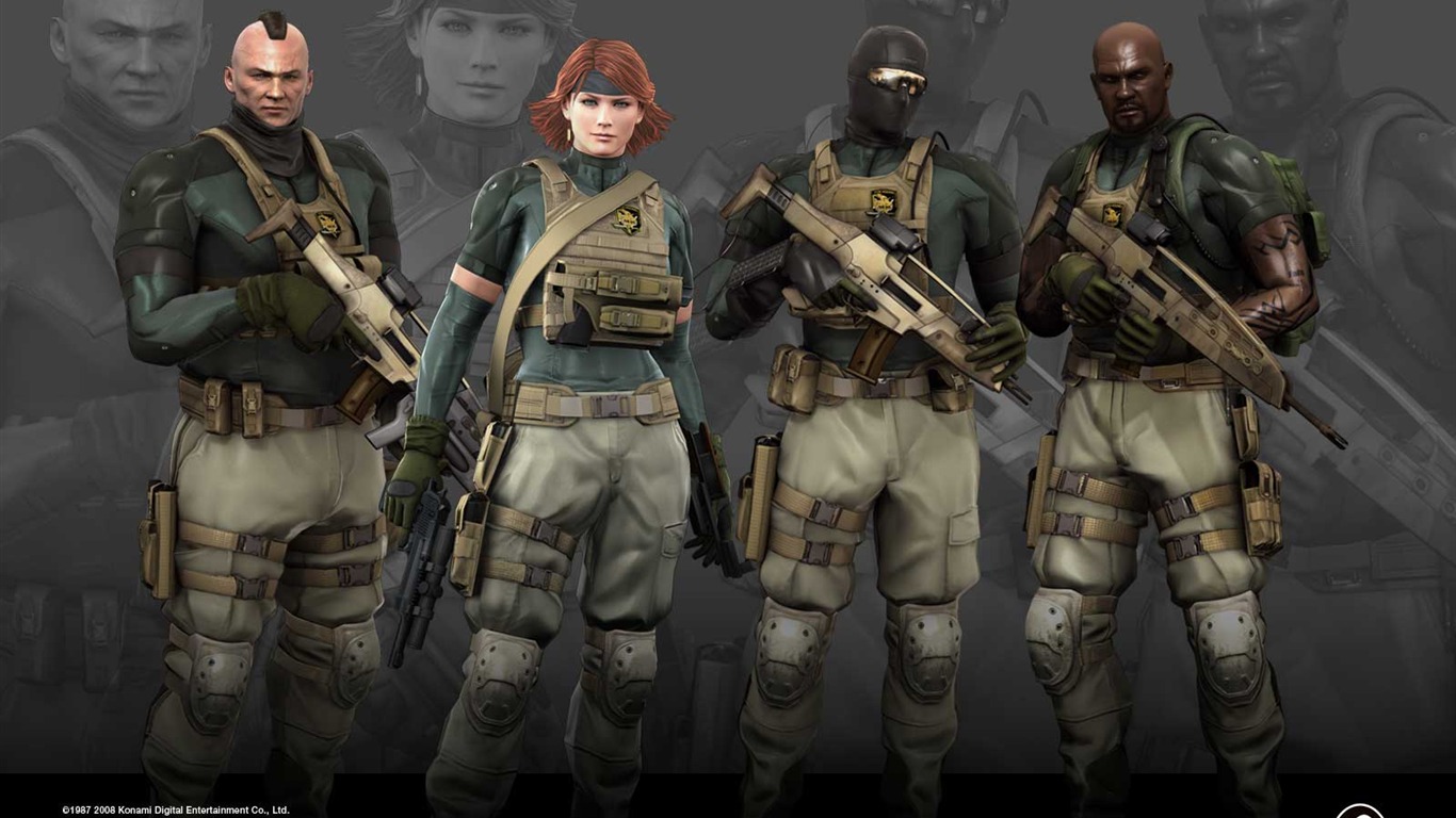 Metal Gear Solid 4: Guns of Patriots les fonds d'écran #14 - 1366x768