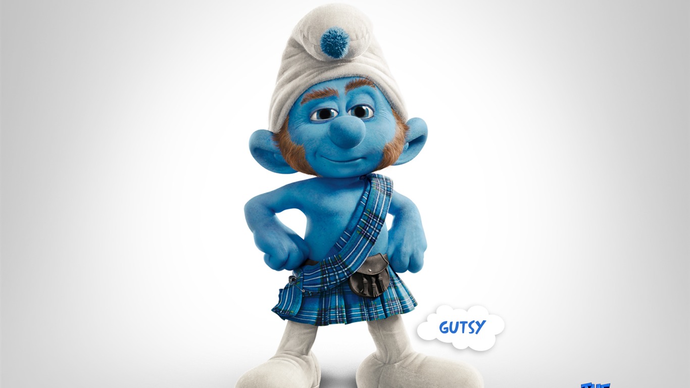 The Smurfs 蓝精灵 壁纸专辑3 - 1366x768