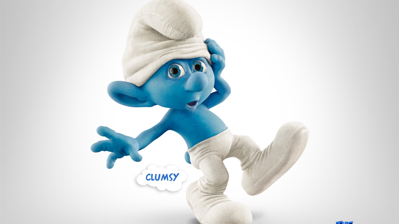 The Smurfs 蓝精灵 壁纸专辑4 - 1366x768