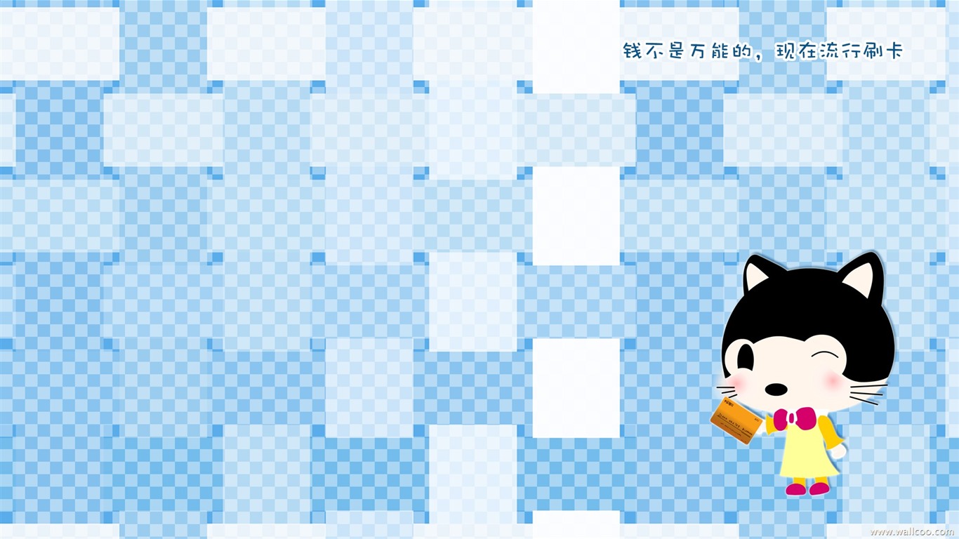 猫咪宝贝 卡通壁纸(四)9 - 1366x768