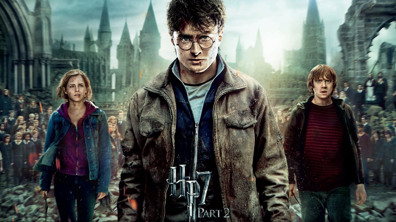 Harry Potter and the Deathly Hallows 哈利·波特与死亡圣器 高清壁纸1 - 1366x768