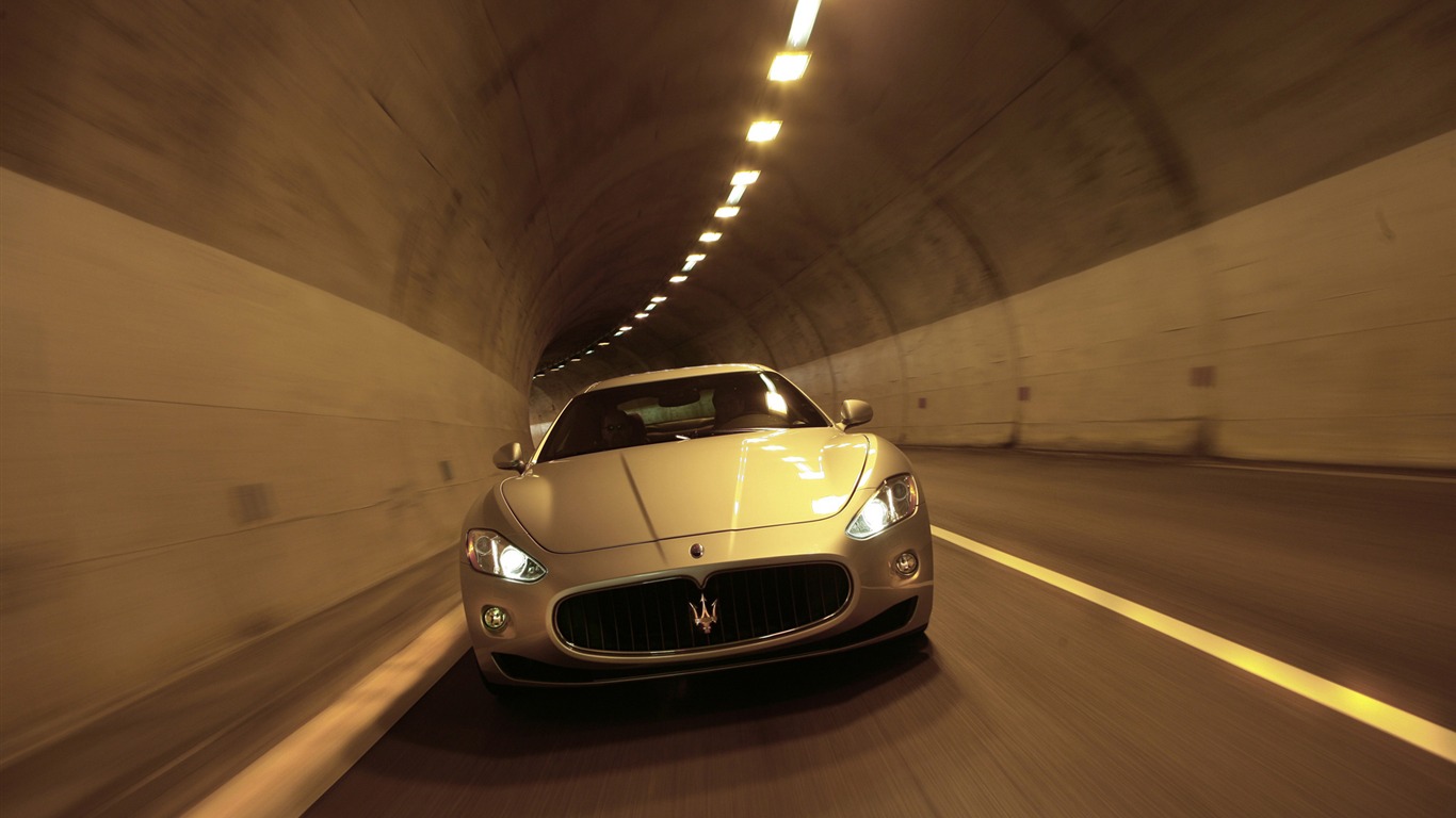 Maserati GranTurismo - 2007 HD papel tapiz #13 - 1366x768