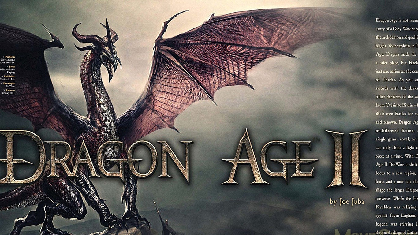 Dragon Age 2 HD tapety na plochu #13 - 1366x768