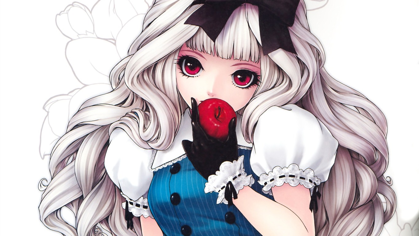 Anime girl HD Wallpaper #14 - 1366x768
