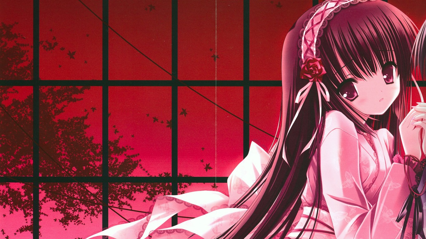 Anime girl HD Wallpaper #20 - 1366x768