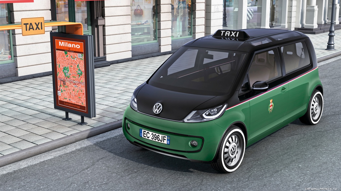 Concept Car Volkswagen Milano Taxi - 2010 HD wallpapers #2 - 1366x768
