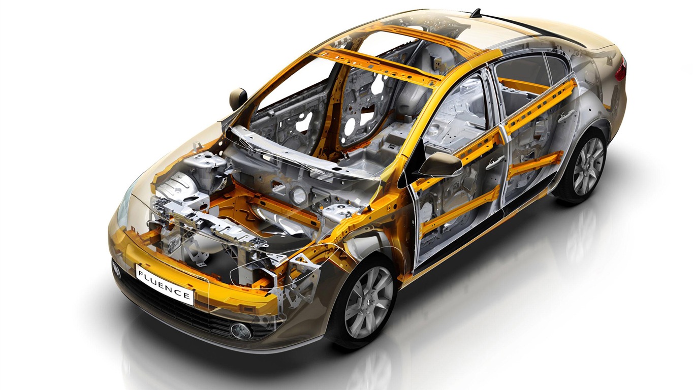 Renault Fluence - 2009 HD wallpapers #33 - 1366x768