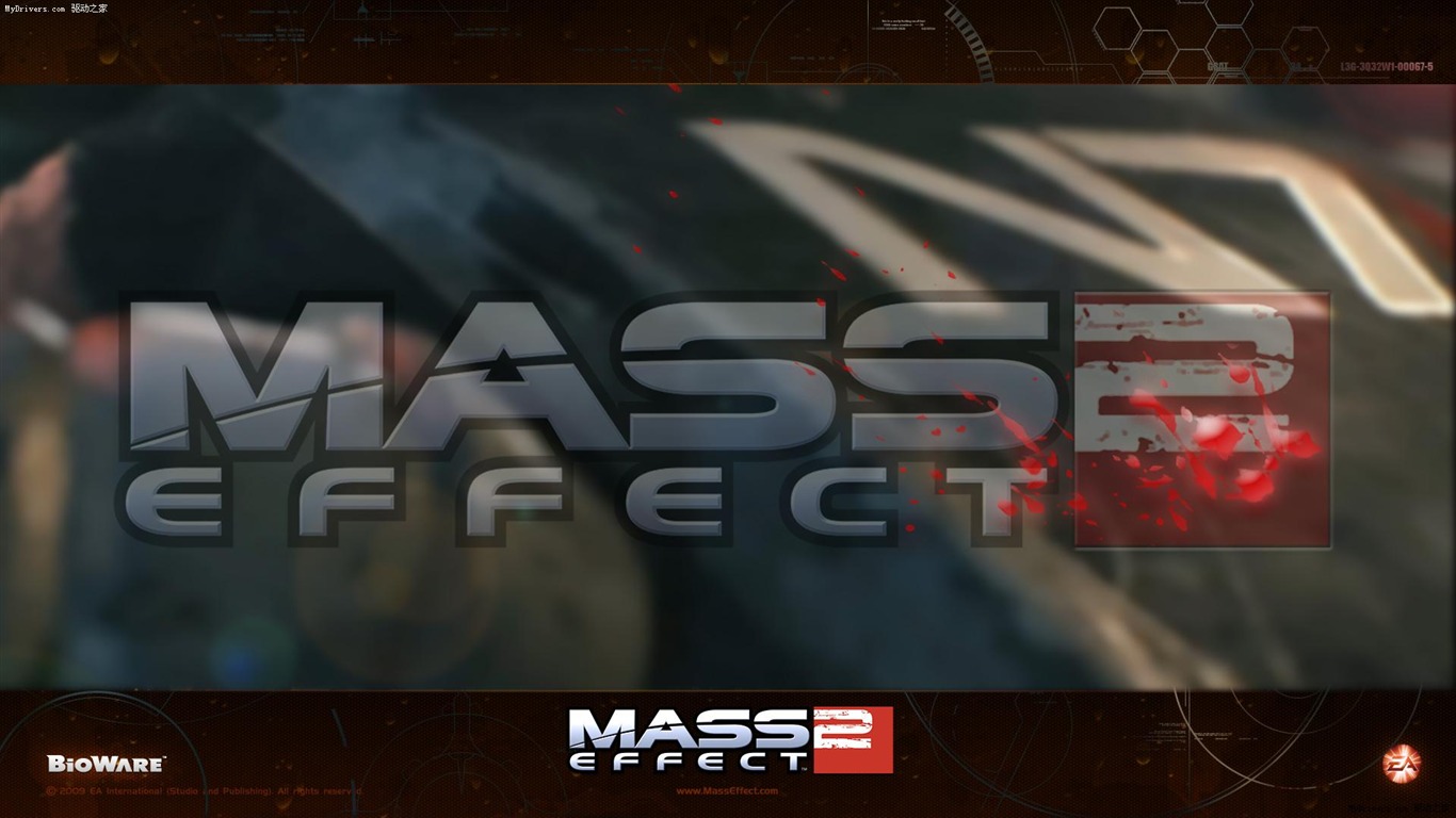 Mass Effect 2 质量效应2 高清壁纸3 - 1366x768