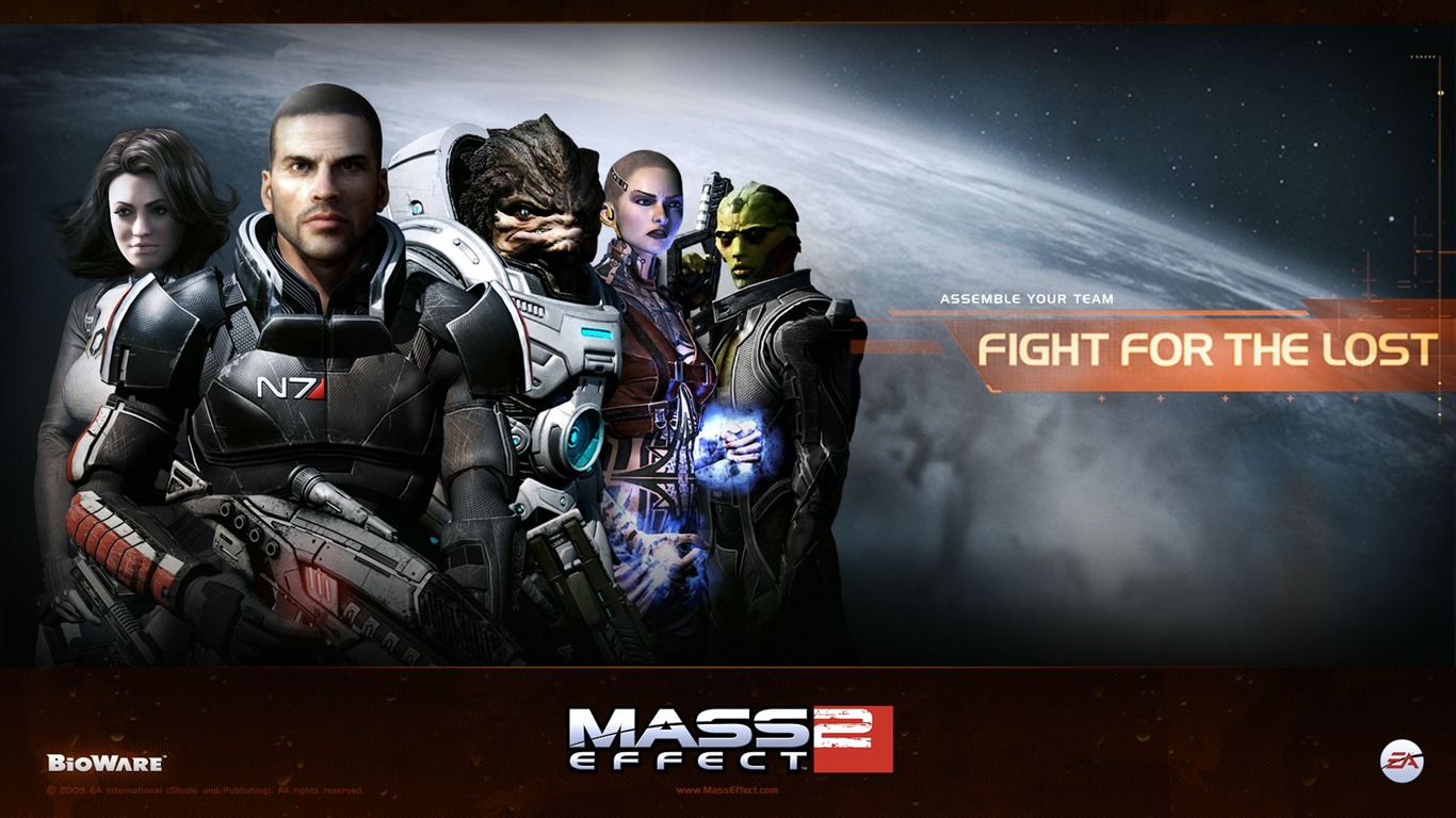Mass Effect 2 質量效應2 高清壁紙 #6 - 1366x768