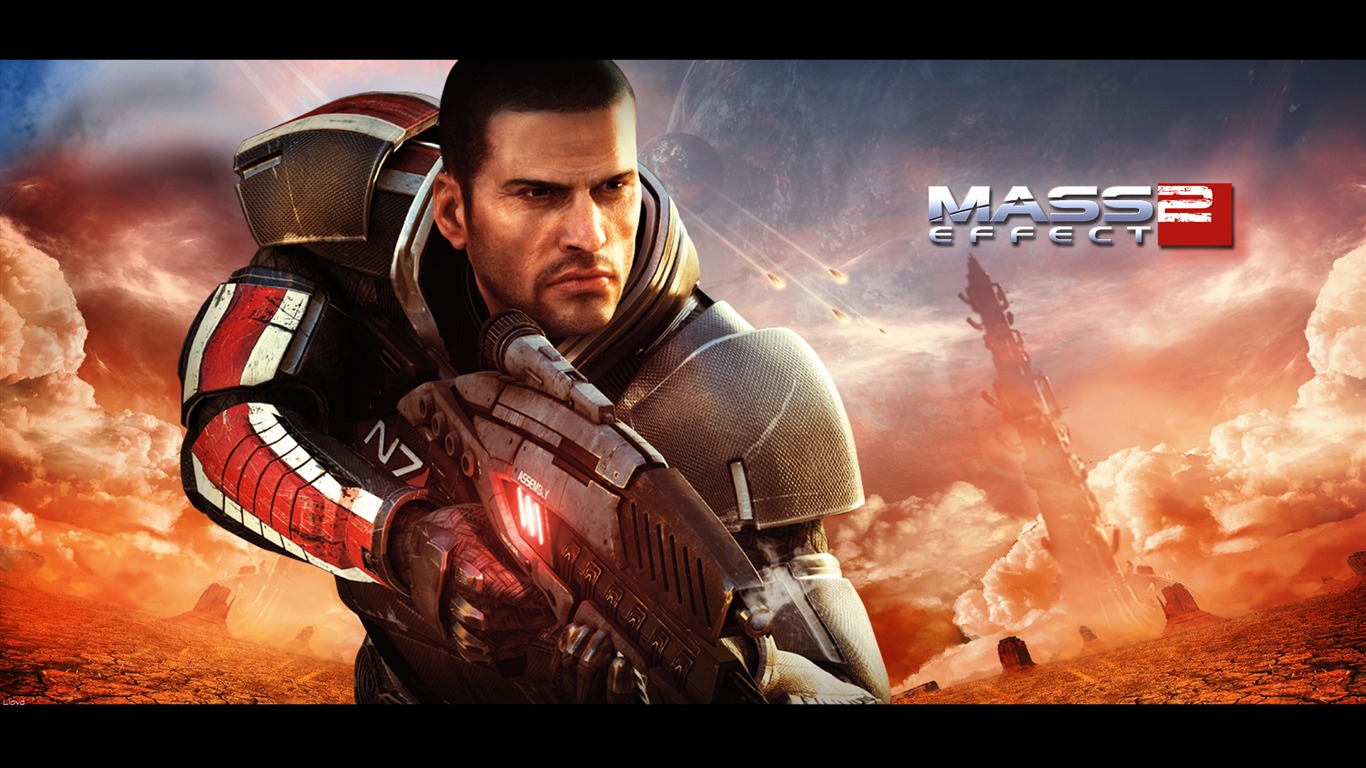 Mass Effect 2 质量效应2 高清壁纸10 - 1366x768