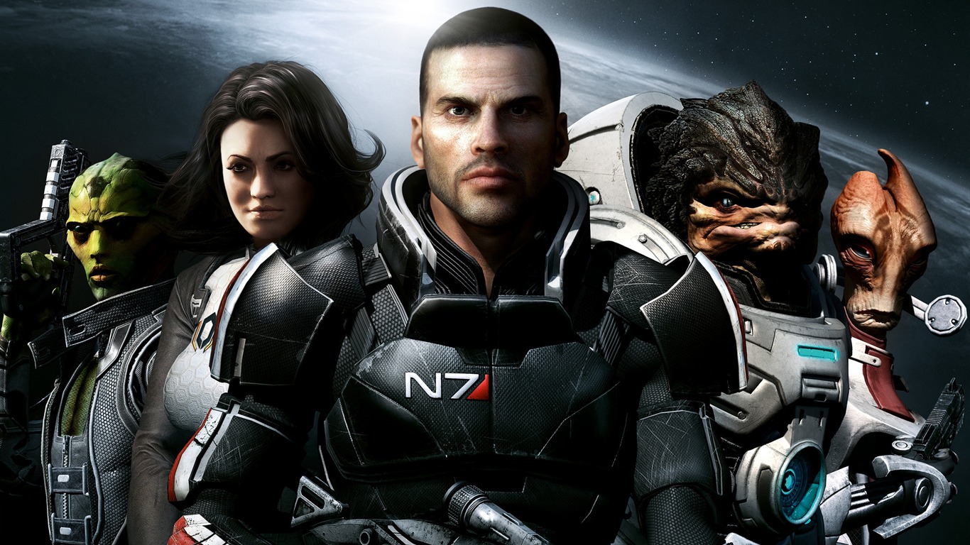 Mass Effect 2 质量效应2 高清壁纸17 - 1366x768