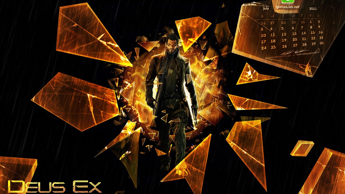 Deus Ex: Human Revolution 杀出重围3：人类革命 高清壁纸12 - 1366x768